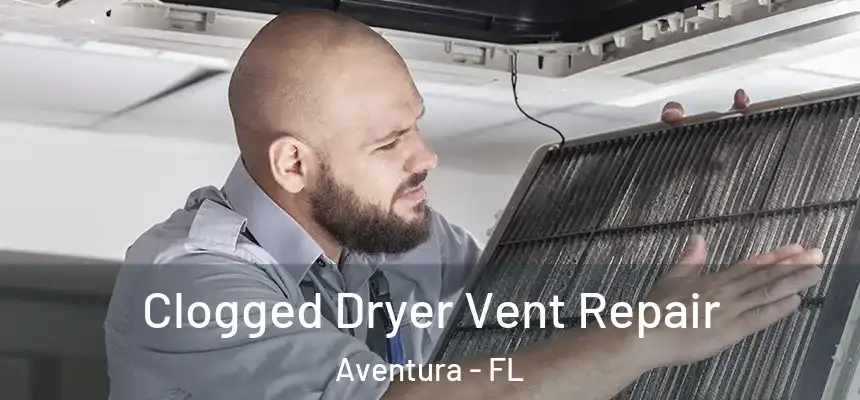 Clogged Dryer Vent Repair Aventura - FL